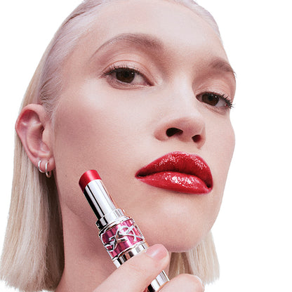 Yves Saint Laurent Love Shine Candy Glaze, 17 Strawberry Cloud, 3.2g