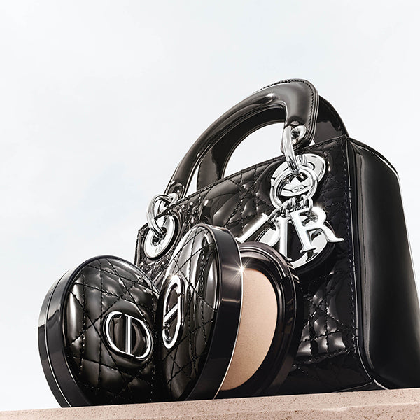 Dior Diorskin Forever Cushion Case, Glossy Cannage