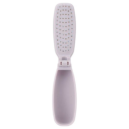 maPEPE Folding Pocket Detangling Brush (Purple Gray)