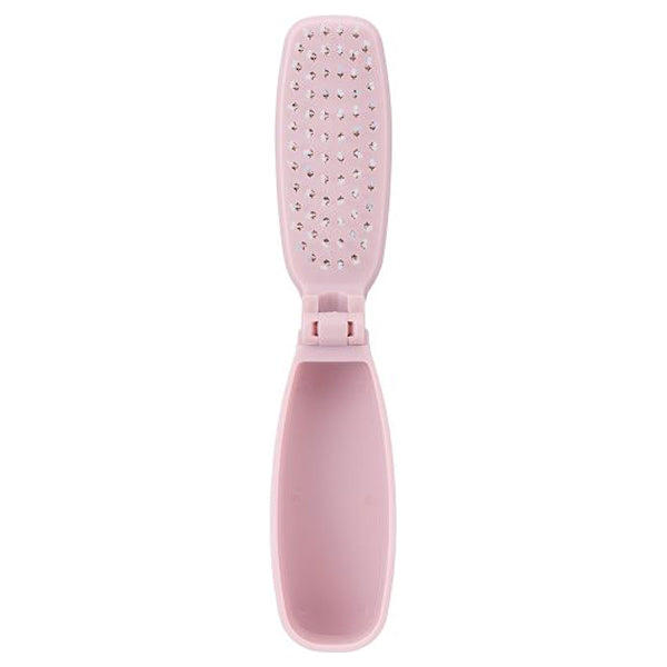 maPEPE Folding Pocket Detangling Brush (Dusty Pink)
