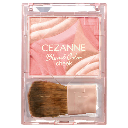 CEZANNE Blend Color Cheek, 01 Coral Symphony, 4.5g