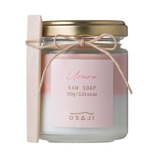 OSAJI Raw Soap Urara (Herbal Floral), 100g