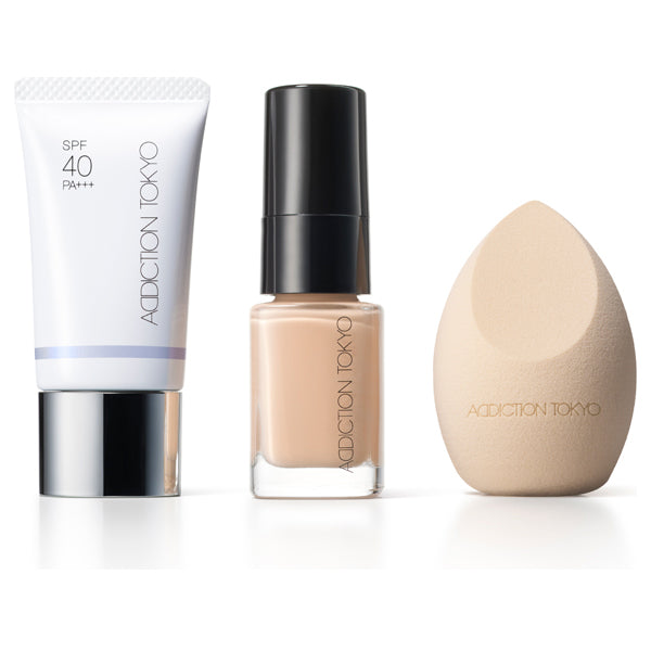 ADDICTION Base Makeup Trial Kit, 101, 10ml, 15g, 1 piece