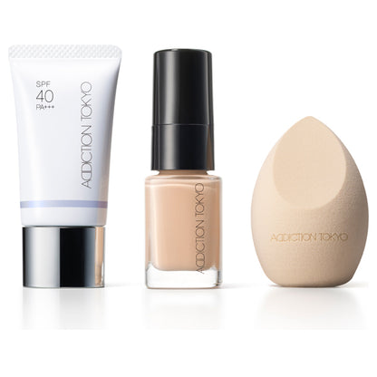 ADDICTION Base Makeup Trial Kit, 101, 10ml, 15g, 1 piece