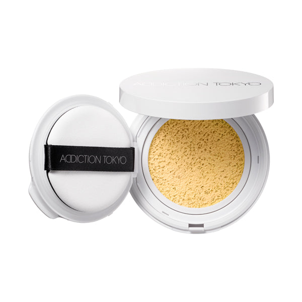 ADDICTION Skincare UV Touch-Up Cushion Refill SPF45 (102 Milky Yellow)