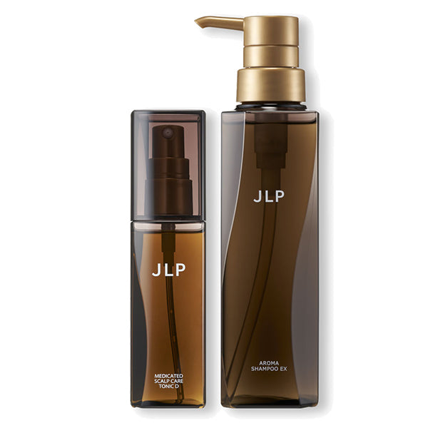 Japan Life Pharmaceutical JLP Canariches Medicated Shampoo & Tonic Kit