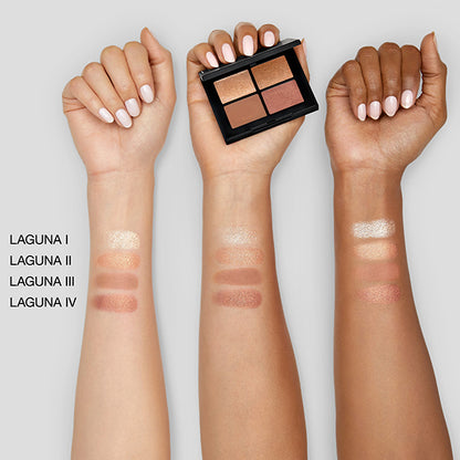 NARS Quad Eyeshadow, 04434 LAGUNA, 1.1g x 4