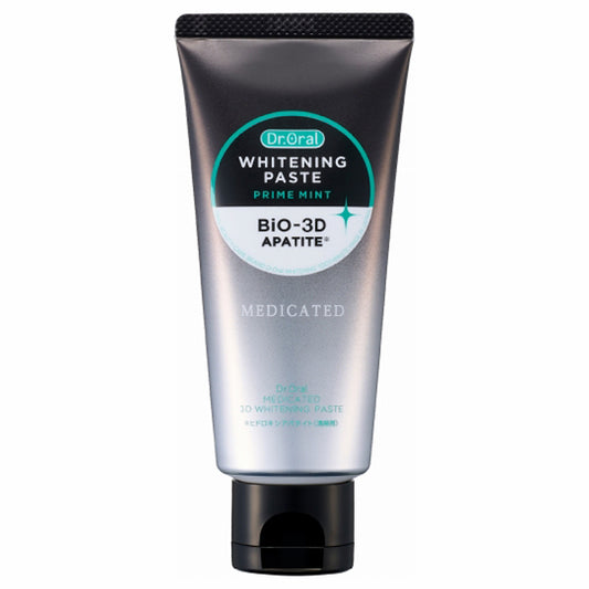 Dr. Oral Medicated 3D Whitening Paste, 90g, Prime Mint, Prime Mint