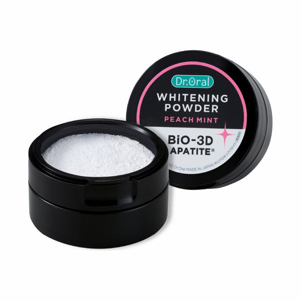 Dr. Oral 3D Whitening Powder, 25g, Peach Mint, Peach Mint
