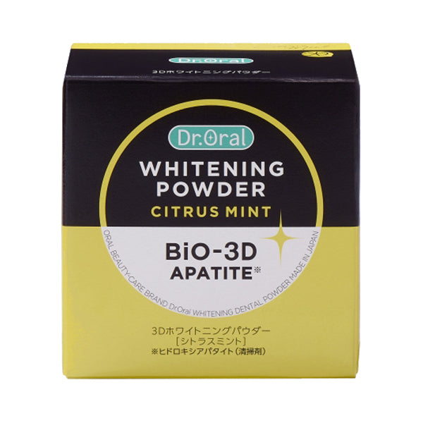 Dr. Oral 3D Whitening Powder, 25g, Citrus Mint, Citrus Mint