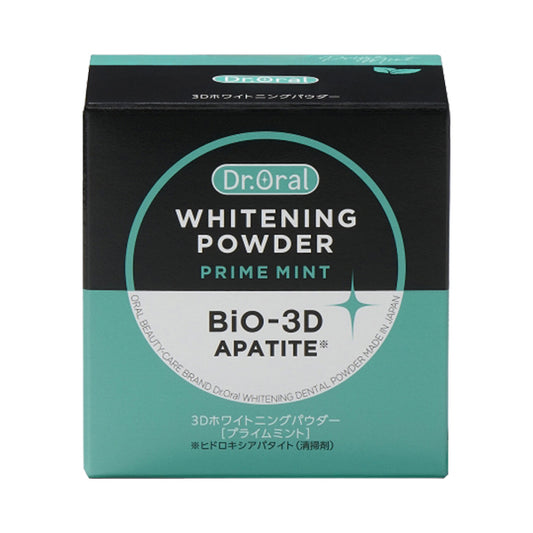 Dr. Oral 3D Whitening Powder, 25g (Prime Mint)