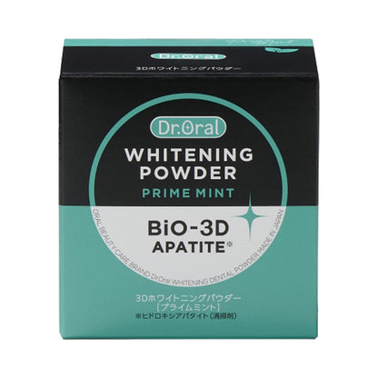 Dr. Oral 3D Whitening Powder, 25g (Prime Mint)
