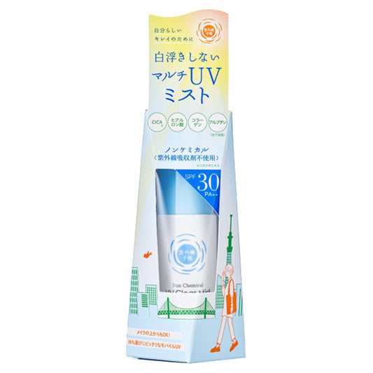 Shigaisen Yohou Non-Chemical UV Clear Mist M SPF30 PA++, 30ml