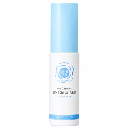 Shigaisen Yohou Non-Chemical UV Clear Mist M SPF30, 30ml