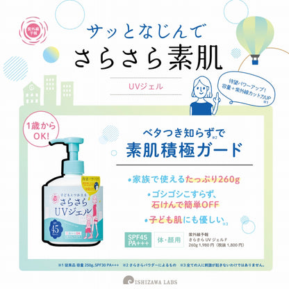 Shigaisen Yohou Silky UV Gel F SPF45 PA+++, 260g