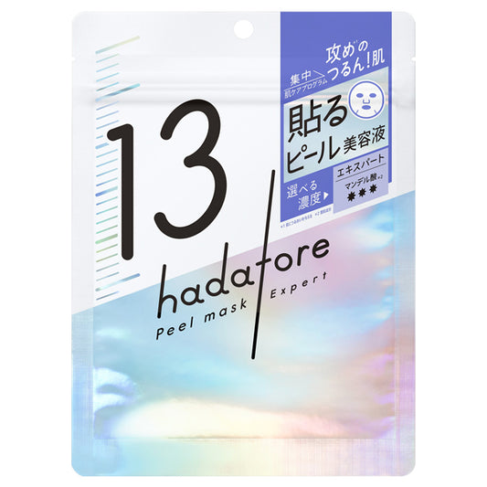 Hadatore Peel Mask 13, 7 sheets, Fruity scent