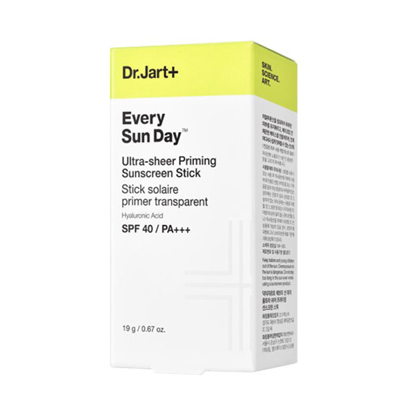 Dr.Jart+ Every Sun Day Ultra Sheer Priming Sunscreen Stick, 19g