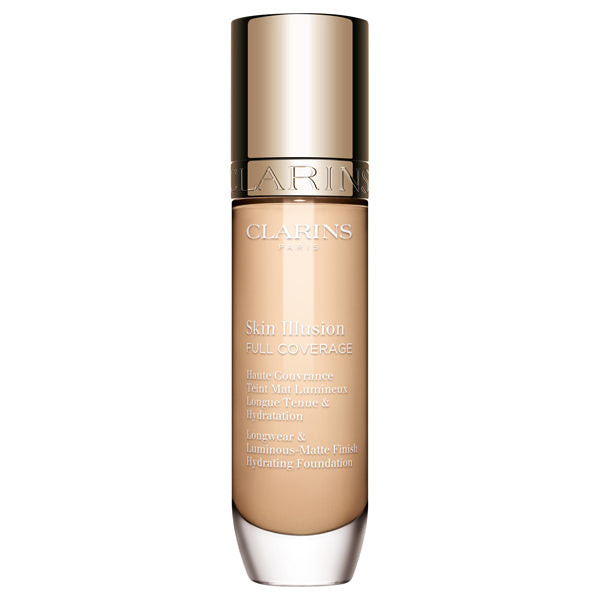 CLARINS Skin Illusion Full Coverage Foundation, 100.4, 30ml