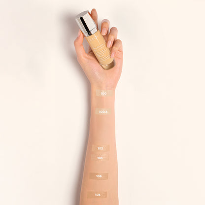 CLARINS Skin Illusion Full Coverage Foundation, 100.4, 30ml