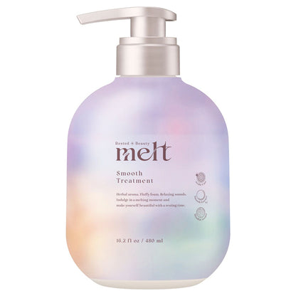 melt Smooth Treatment, Pump, 480ml, Peony & Fig Scent