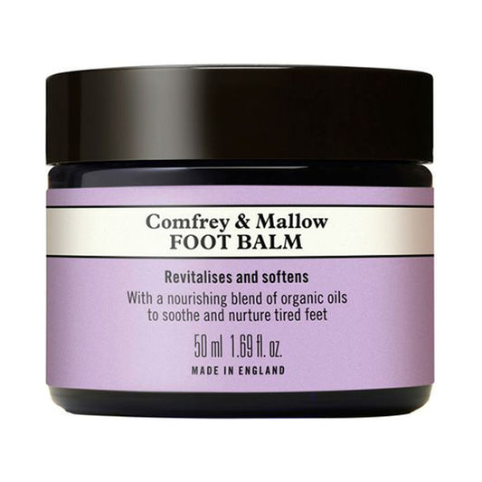 Neal’s Yard Remedies Comfrey & Mallow Foot Balm, 50g, Subtle Orange and Lemon Scent