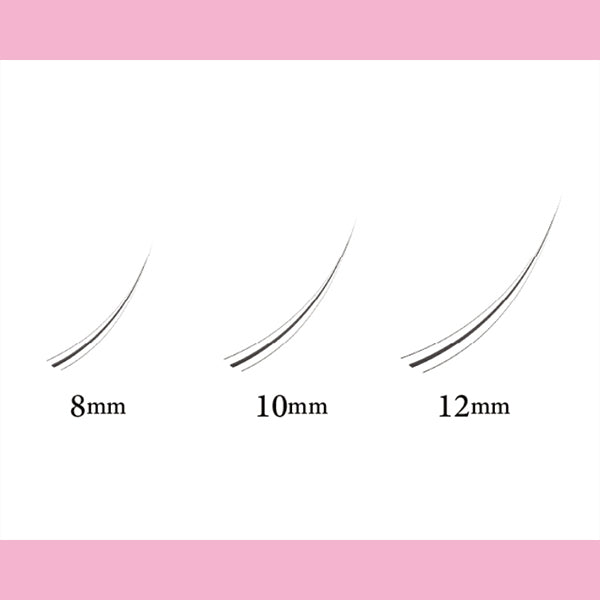 Mish Bloomin' Eyelash Infinity Line Self Extensions, No.504A Type Extensions Black, 120 pieces