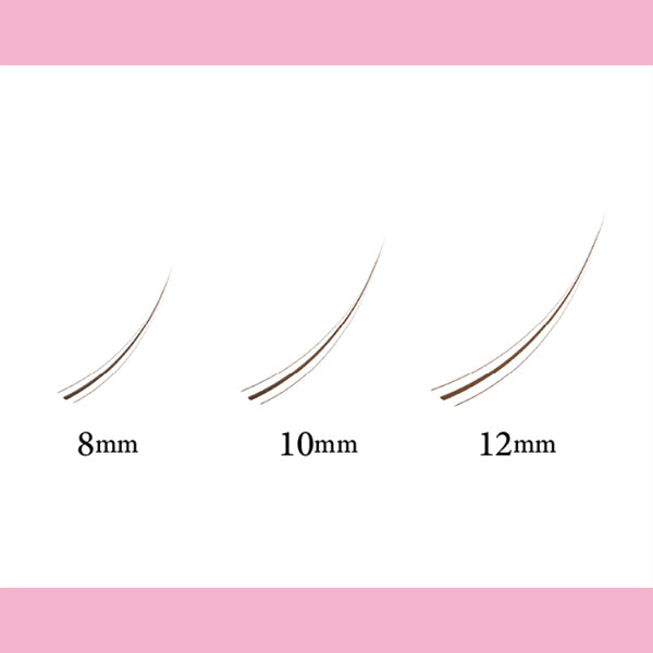 Mish Bloomin' Eyelash Infinity Line Self Extensions, No.503 A Type Extensions Brown, 120 pieces