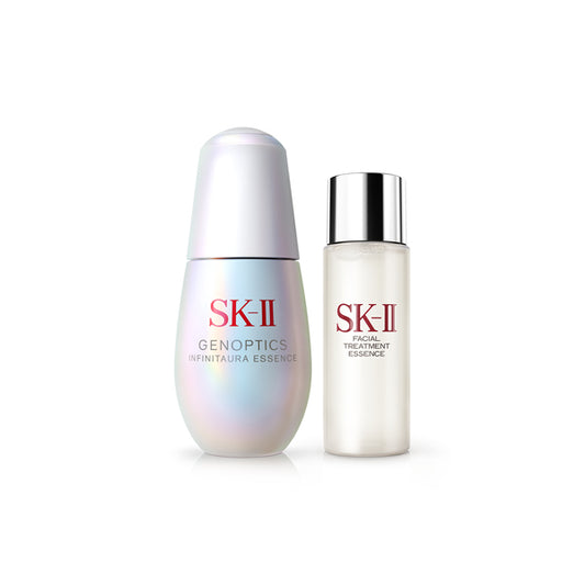 SK-II GenOptics Infinite Aura Essence Trial Kit, 30ml + 30ml (Limited Edition)