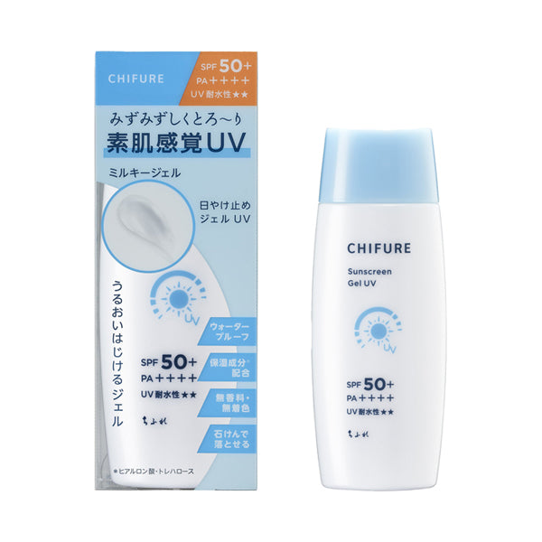 Chifure Sunscreen Gel UV N, SPF50+ PA++++, 80ml, Refreshing