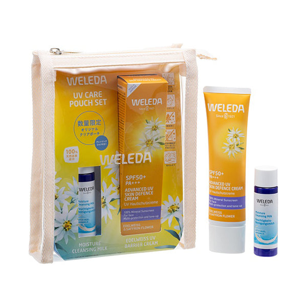 WELEDA UV Care Pouch Set (Herbal Citrus), 60ml, 20ml