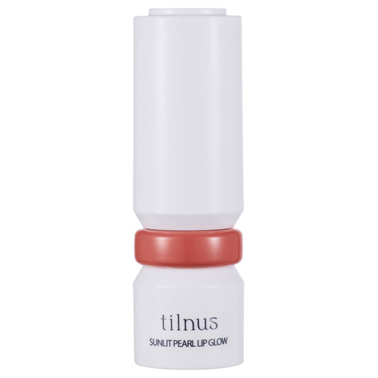 tilnus Sunlit Pearl Lip Glow (03 Peach Aurora), 3.0g