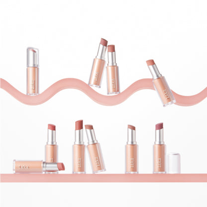 Laka Bulky Matte Lipstick, #408 Bebe Almond, 4g