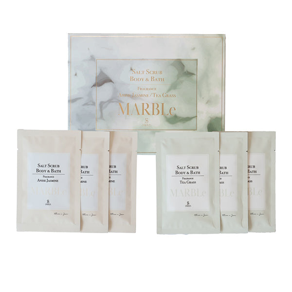 SWATi Special Box Salt Scrub Body & Bath (Anise & Tea), 30g x 6