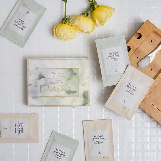 SWATi Special Box Salt Scrub Body & Bath (Anise & Tea), 30g x 6