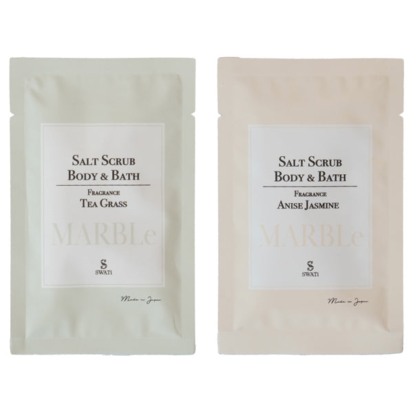 SWATi Special Box Salt Scrub Body & Bath (Anise & Tea), 30g x 6