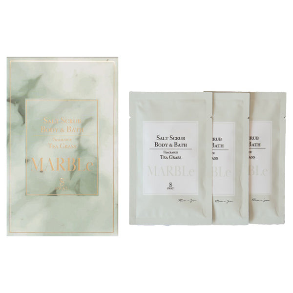 SWATi Special Mini Box Salt Scrub Body & Bath (Tea Grass), 30g x 3