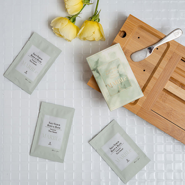 SWATi Special Mini Box Salt Scrub Body & Bath (Tea Grass), 30g x 3