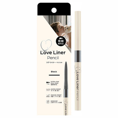 MSH Love Liner Cream Fit Pencil R Ultra Fine Oval (Black)