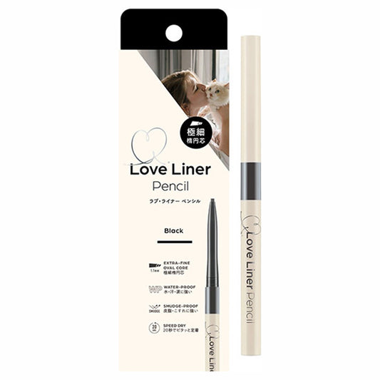 MSH Love Liner Cream Fit Pencil R Ultra Fine Oval (Black)
