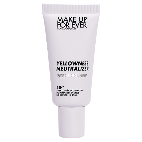 MAKE UP FOREVER Step 1 Primer Color Corrector, Travel Size, Yellowness Neutralizer, 15ml