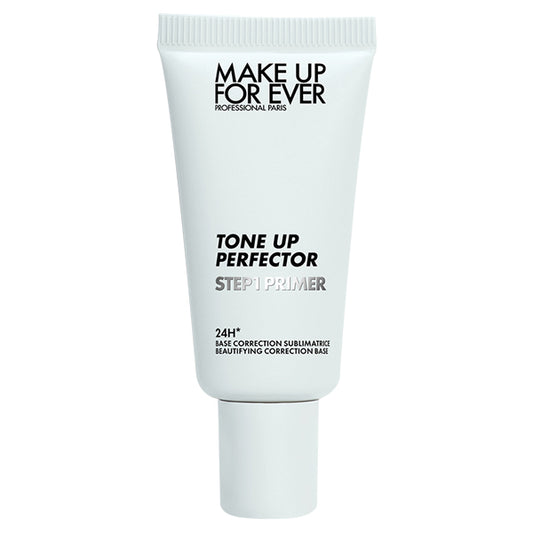 MAKE UP FOREVER Step 1 Primer Color Corrector, Travel Size, Tone Up Perfector, 15ml
