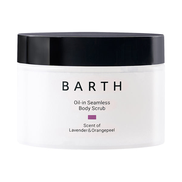 BARTH Oil-in Seamless Body Scrub, 200g, Lavender & Orange Peel