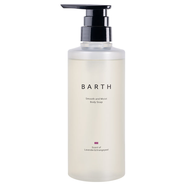 BARTH Smooth & Moist Body Soap, 400ml, Lavender & Orange Peel