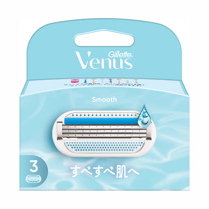 Gillette Venus Smooth Replacement Blades, 3 Pack