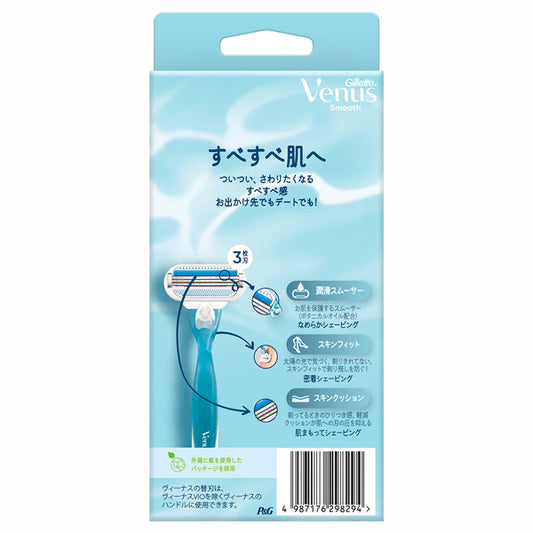 Smooth and Silky Skin Razor for Women