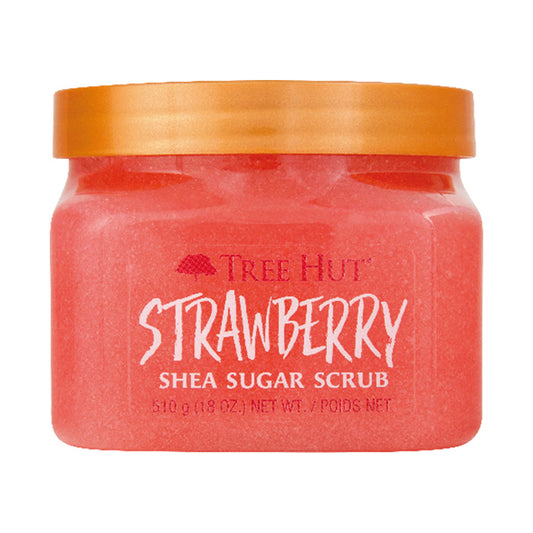 TREE HUT Shea Sugar Scrub (Strawberry), 510g
