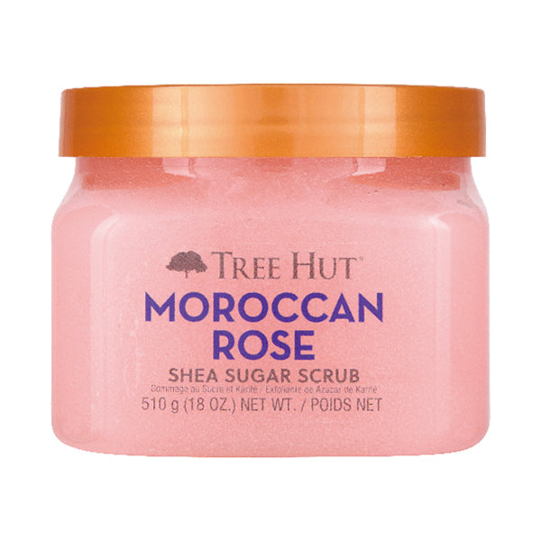 TREE HUT Shea Sugar Scrub (Moroccan Rose), 510g