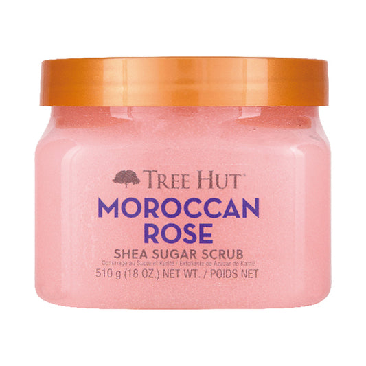 TREE HUT Shea Sugar Scrub (Moroccan Rose), 510g