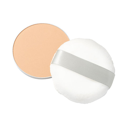 Orbis U Rested Airy Skin Powder, SPF10 PA+, Refill (with pressed powder puff), Lucent, 9g