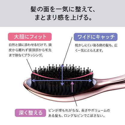 ReFa Ale Brush Ray, Rose Gold, [Main unit] Approx. 125g [Stand] Approx. 62g